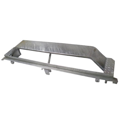 Boat Trailer Double Guard Assembly Curb Side