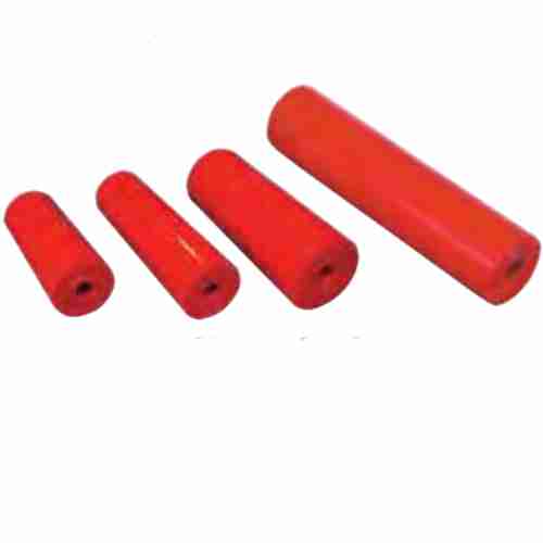 4½” Flat Bilge Roller | ø 72mm RED | 17mm Pin Size