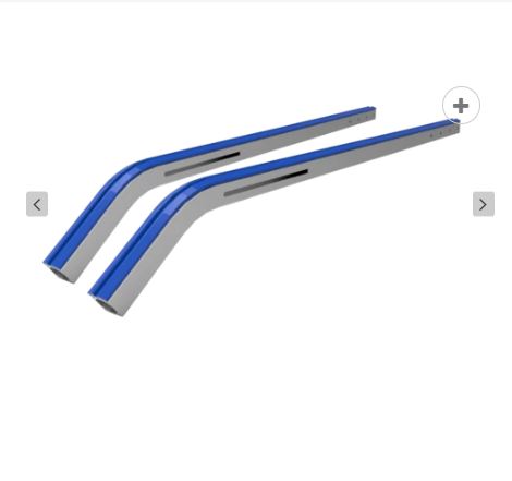 3600mm Galvanised Steel|Teflon Strip Skids ONLY (one Set)