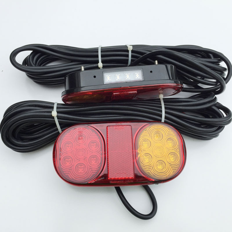 LED Trailer Lights complete with Clearance Light Cable and Plug   NON SUBMERSIBLE